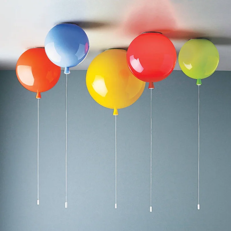 Led Balloon Light - Kreative Ballon Deckenleuchte Kinderzimmer Schlafzimmer Restaurant