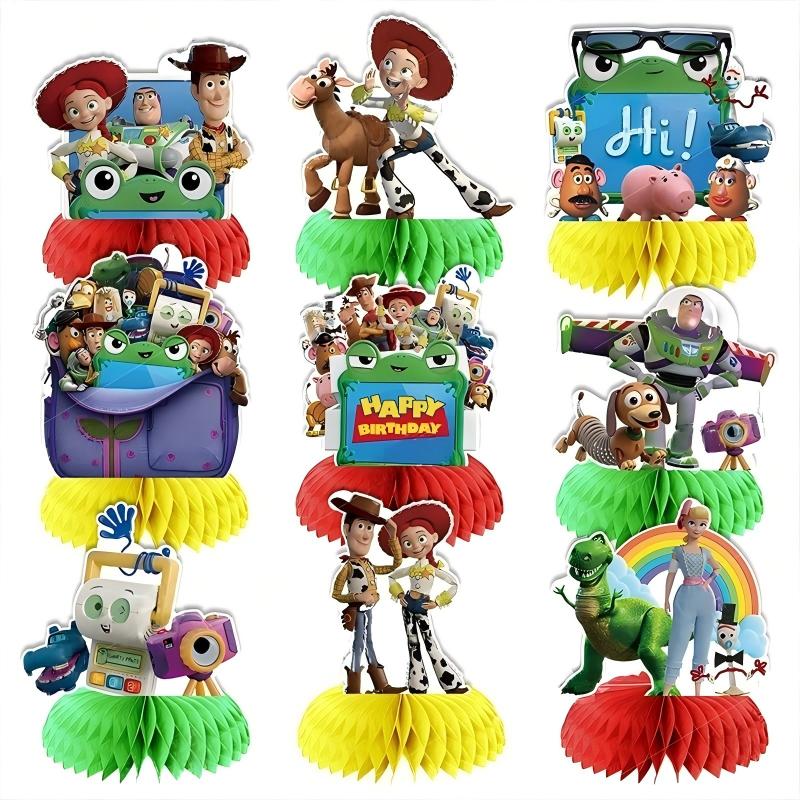 Event Party - Toy Story 5 Wabenförmige Tischdekorationen Woody