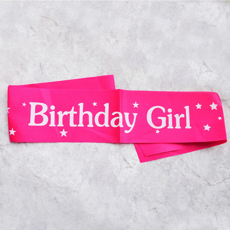 Geburtstag Mädchen Bänder Schu – Birthday Sash Glitter Bewertung und Preis