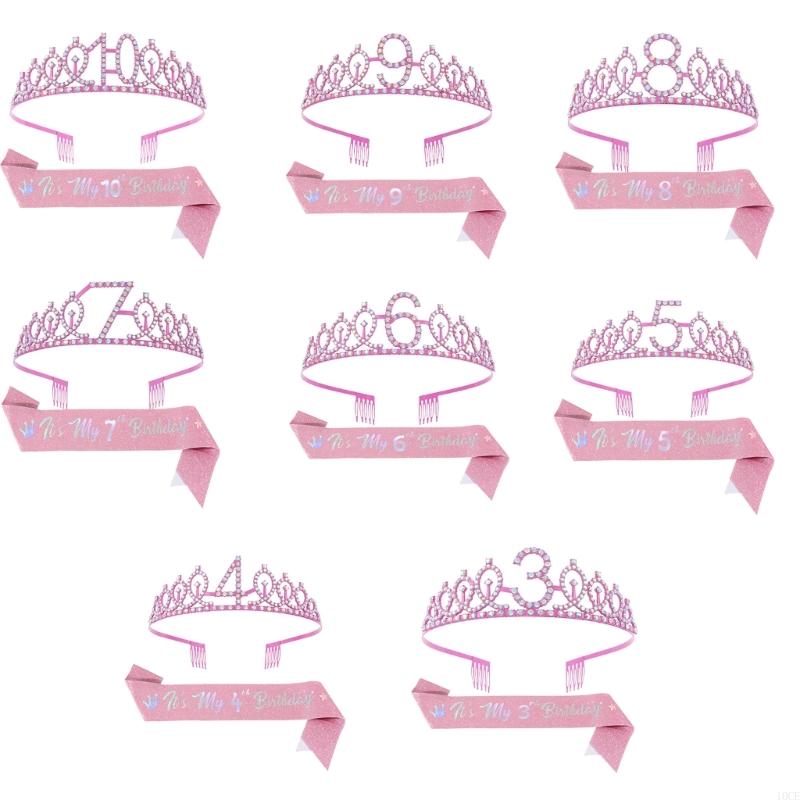Glitzernde Geburtstags-Diademe – Birthday Sash Glitter Bewertung und Preis