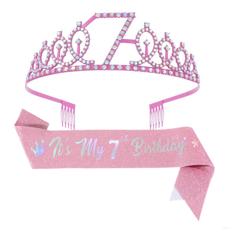Glitzernde Geburtstags-Diademe – Birthday Sash Glitter Bewertung und Preis