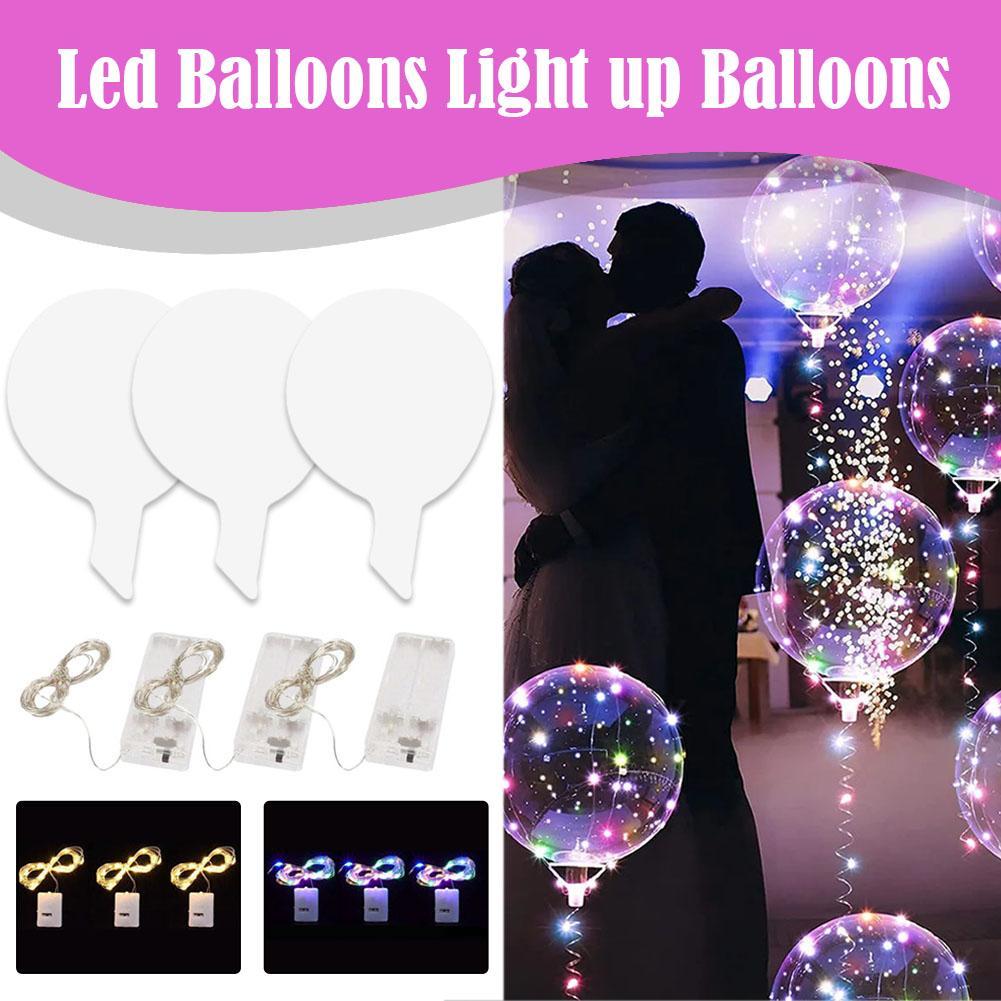 3 Stück LED-Luftballons, leuch – Led Balloon Light Bewertung und Preis