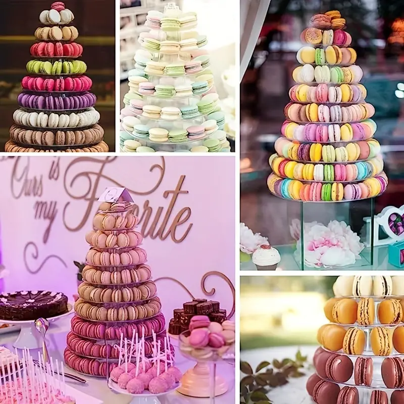 Abgestufter Macaron-Turmstände – Cupcake Stand Tier Bewertung und Preis