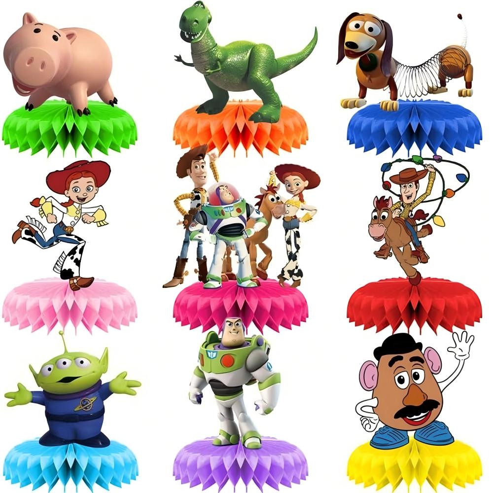 Toy Story 5 Wabenförmige Tisch – Event Party Bewertung und Preis